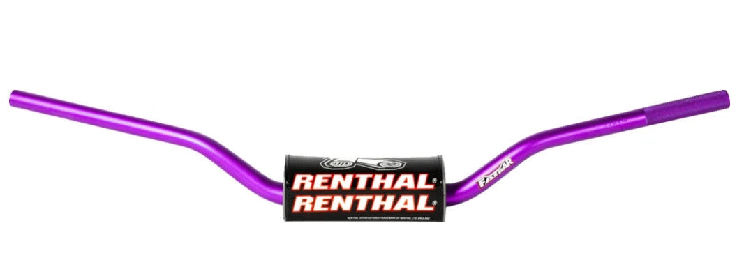 RENTHAL Fatbar Motocross / Enduro Handlebar - Black / Tan - PICK BEND & COLOR!