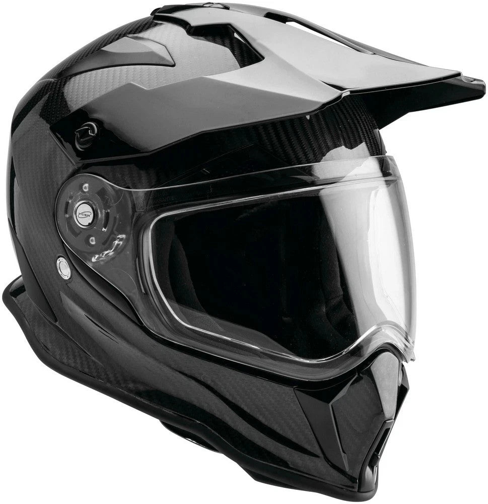 FIRSTGEAR Hyperion Carbon Motorcycle Helmet Black XS S M L XL 2XL - PICK SIZE!