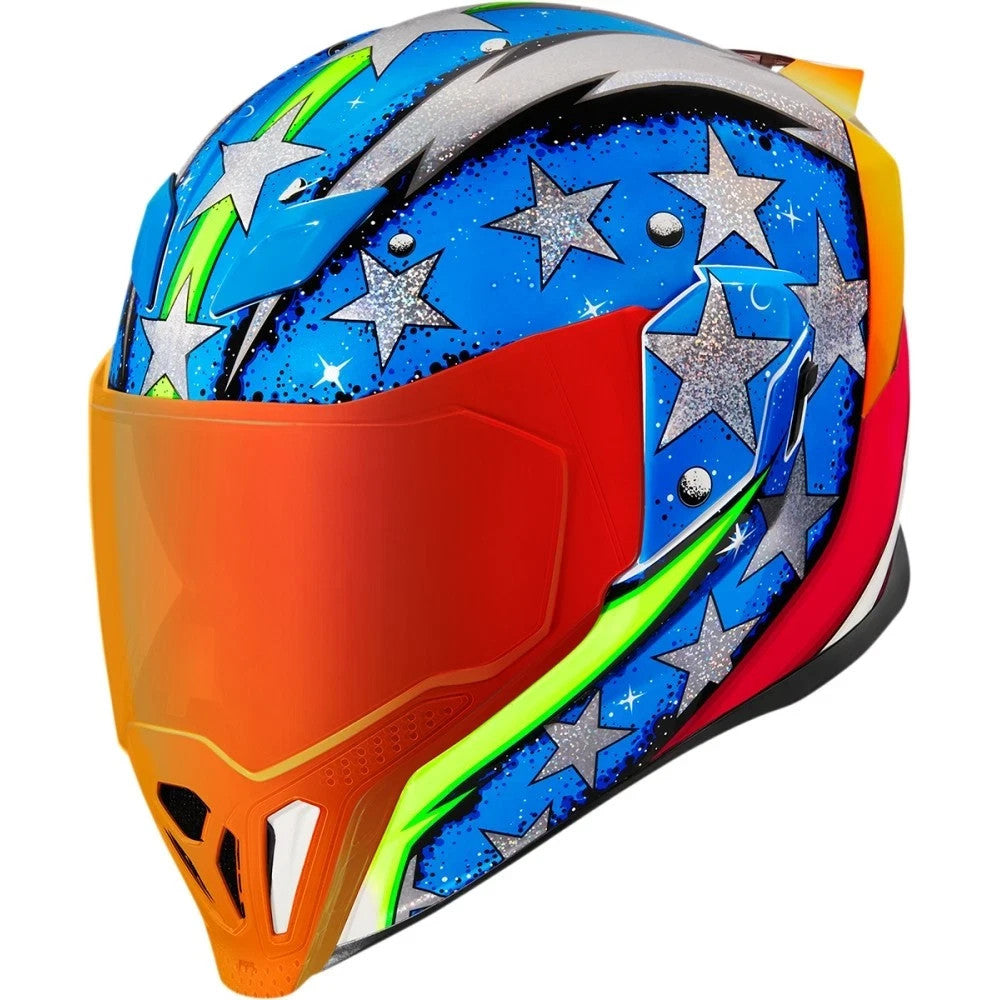 ICON 0101-14132 Airflite Space Force SF Full Face Helmet Glory Adult Large L