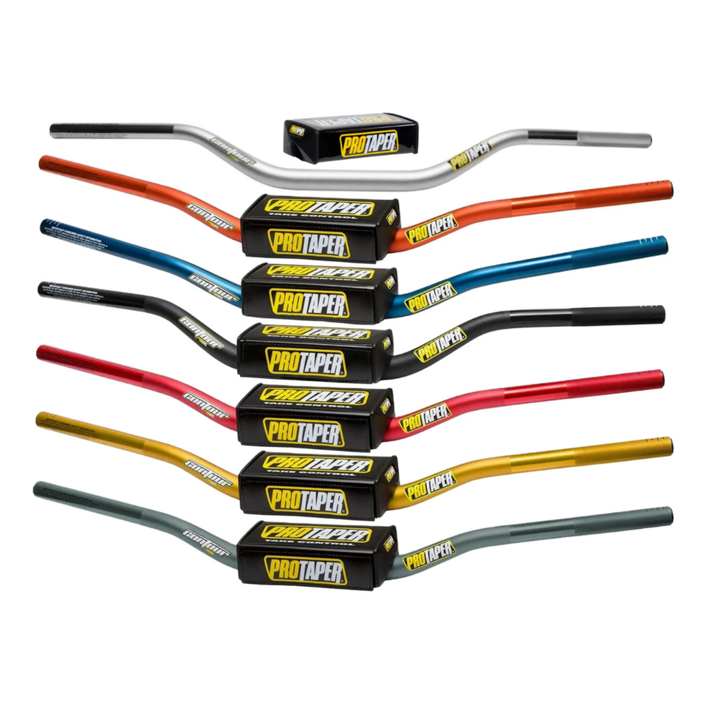 ProTaper Contour Handlebars 1 1/8" Pro Taper Bars CR KX YZ RM - PICK BEND/COLOR!